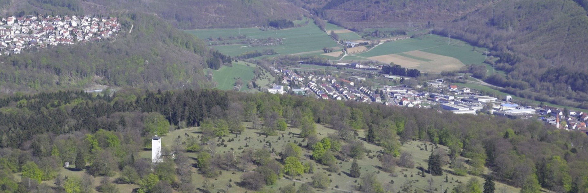 Flugbild vom Volkmarsberg